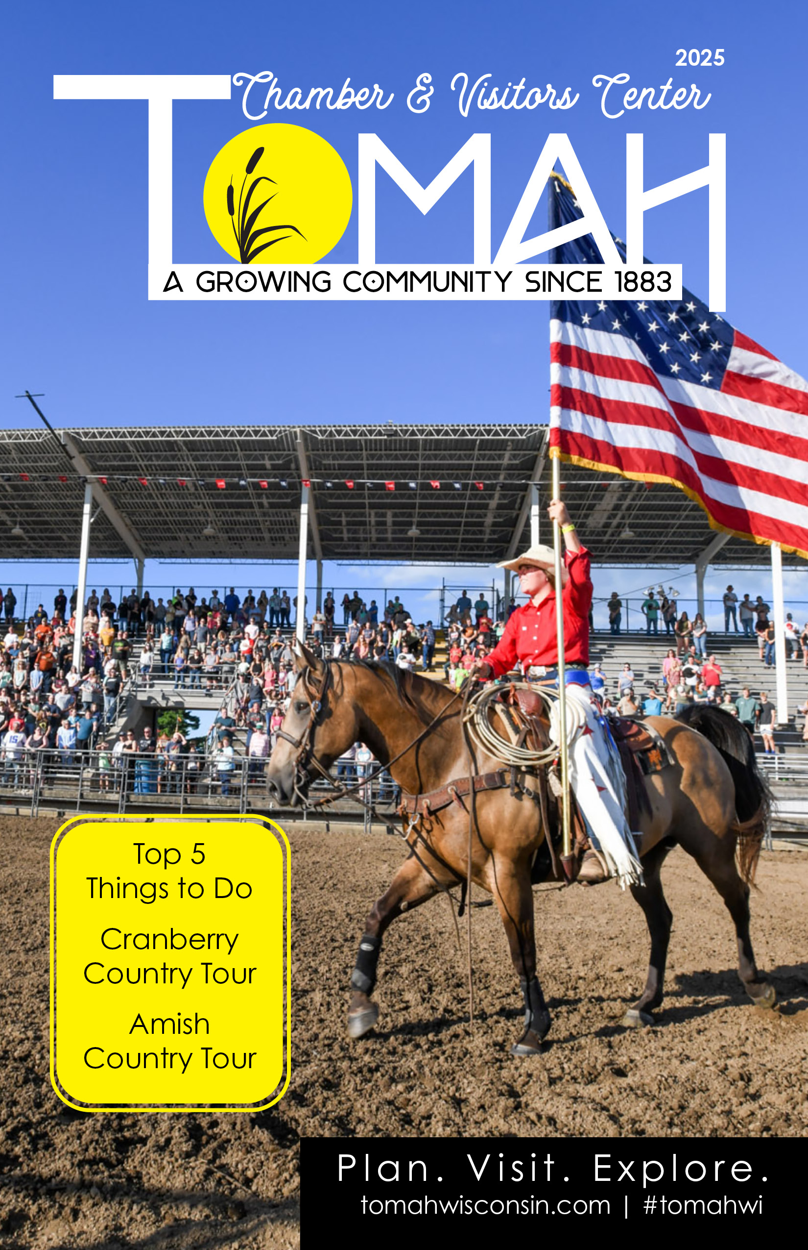 Tomah Visitors Guide 2025 Cover