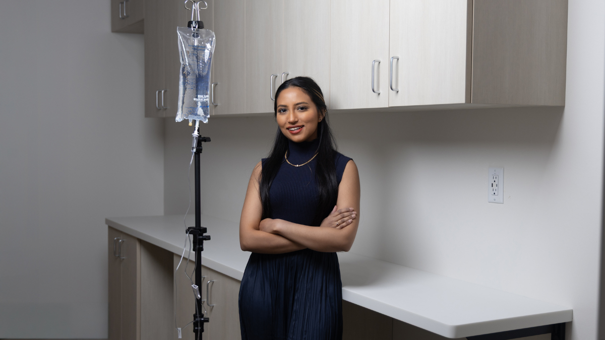 Hydration and IV Bar: Shahayra Majumder with Hydrate IV Bar