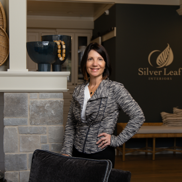 <b>Silver Leaf Interiors</b><br>
In its 35th year Silver Leaf Interiors has grown from founder Laura Groenier’s one-woman venture into a respected design firm with a thoughtfully built team.
