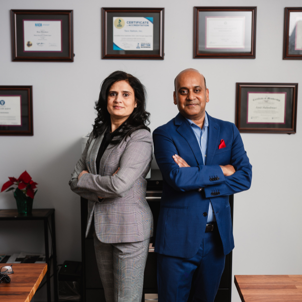 <b>Taxx Resolutions</b><br>
Taxx Resolution, Inc. is a tax resolution firm founded by husband-and-wife team Amit and Ranju Maheshwari.