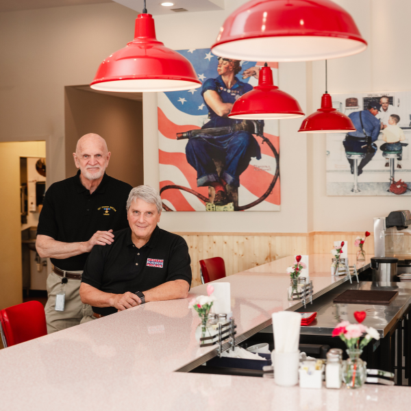 <b>Veteran Business Project & Rosie's Home Cookin'</b><br>
Owned by the Veteran Business Project (VBP), Rosie’s Home Cookin’ is part of a program to help transition military veterans into civilian life through small business ownership.