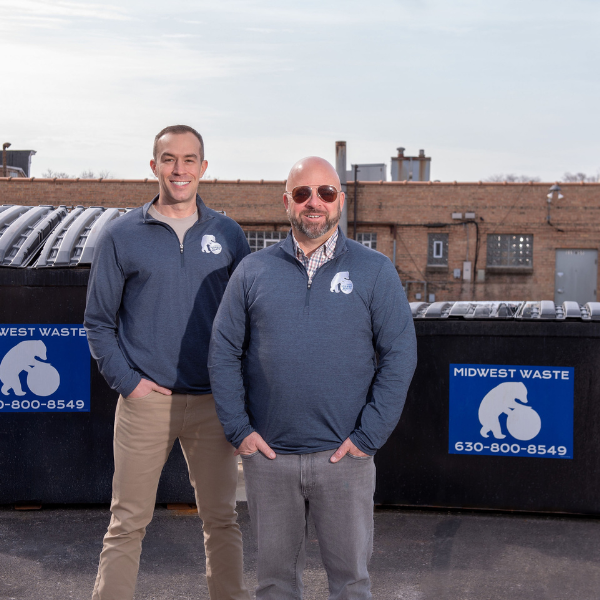 <b>Midwest Waste Hauling & Consulting, LLC</b><br>Over 10 years ago Tyler and Greg came up with the idea for Midwest Waste knowing that there are better ways of helping local businesses. They are one of the last family owned and operated garbage and recycling companies in the Chicagoland area.